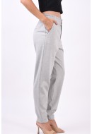 Pantaloni Dama Only Onldoris Light Grey Melange